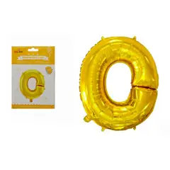 GENERICO - Globos De Letras para decorar tus celebraciones de 30 pulgadas LETRA O