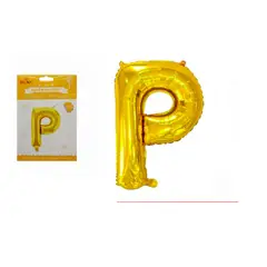 GENERICO - Globos De Letras para decorar tus celebraciones de 30 pulgadas letra P
