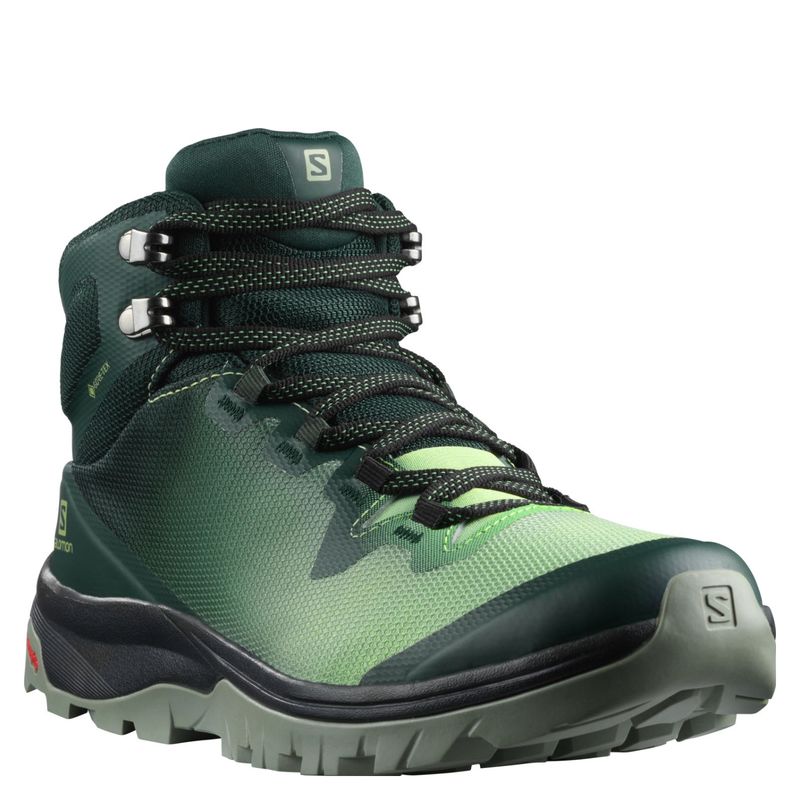 SALOMON - Salomon Vaya gtx mid wzapatilla outdoor mujer impermeable verde