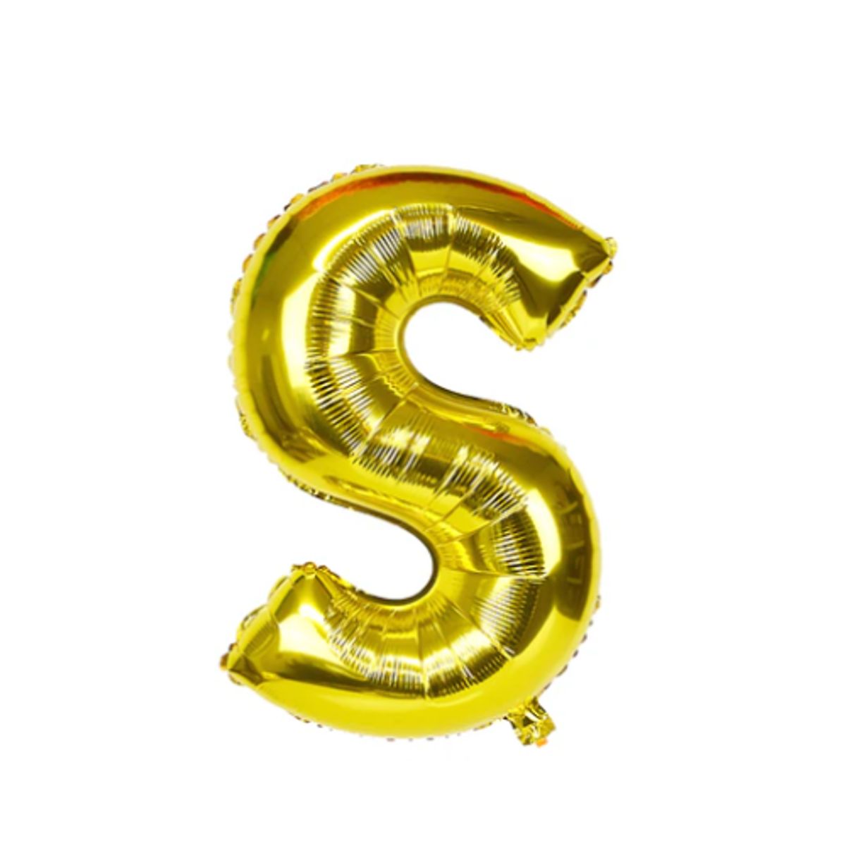 GENERICO - Globos De Letras para decorar tus celebraciones de 30 pulgadas LETRA S