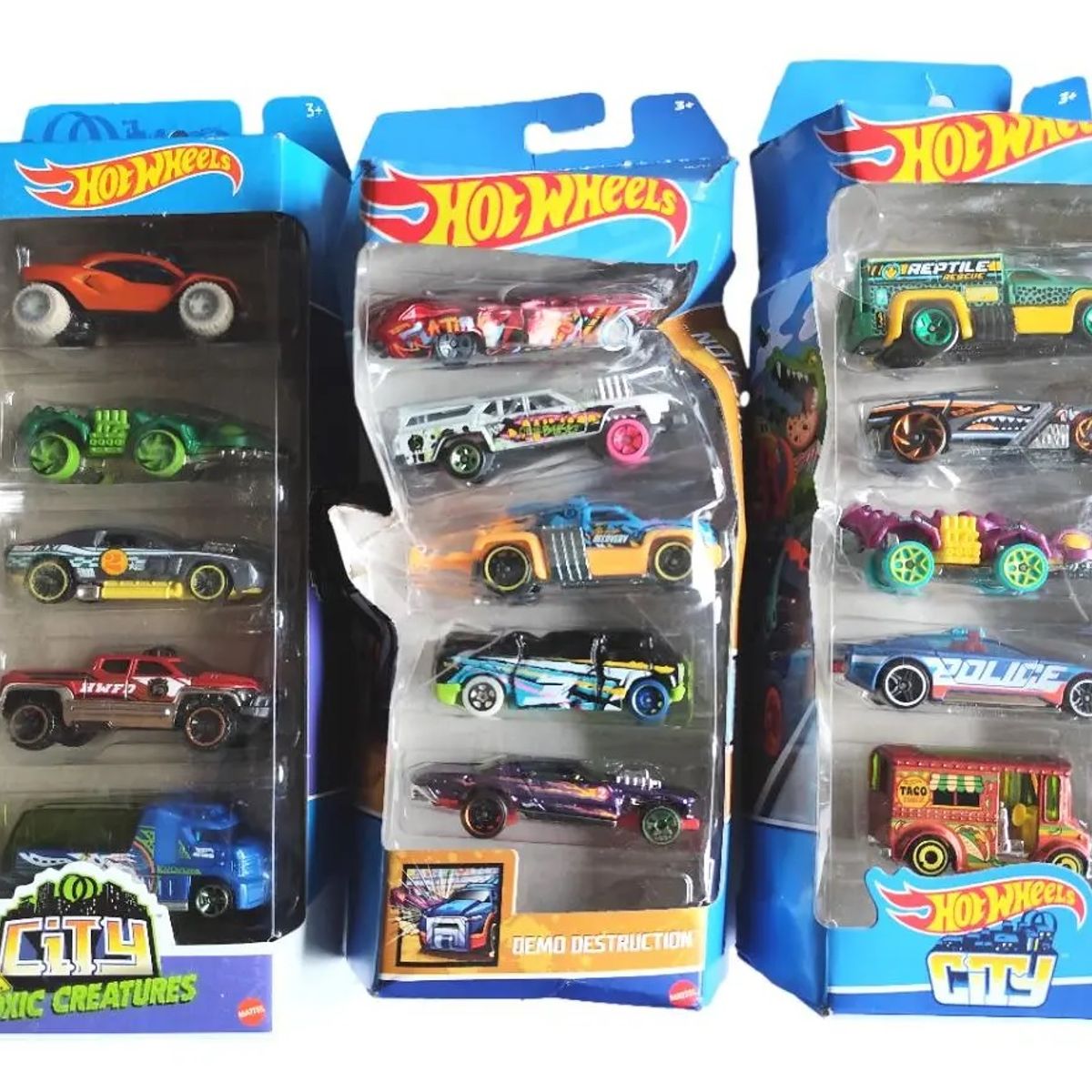 HOT WHEELS - Pack De 15 Autos Hot Wheels Cajas Dañadas Liquidacion
