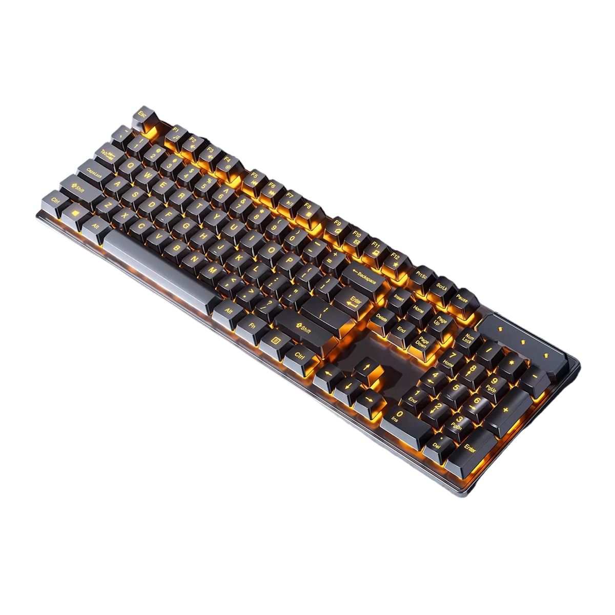 GENERICO - Teclado Mecánico con Cable, Compatible con PC Brown Switch