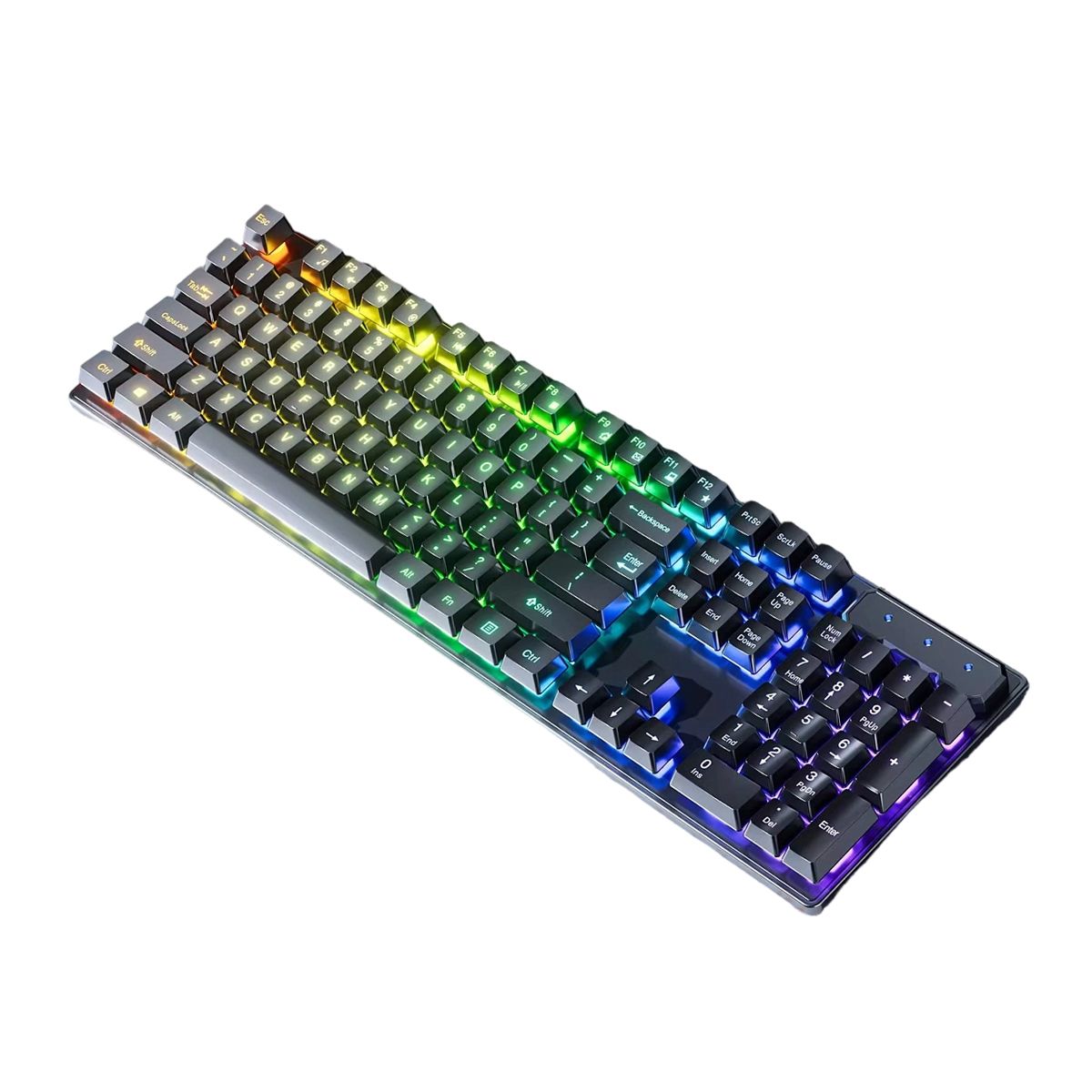 GENERICO - Teclado Mecánico con Cable, Compatible con PC Brown Switch