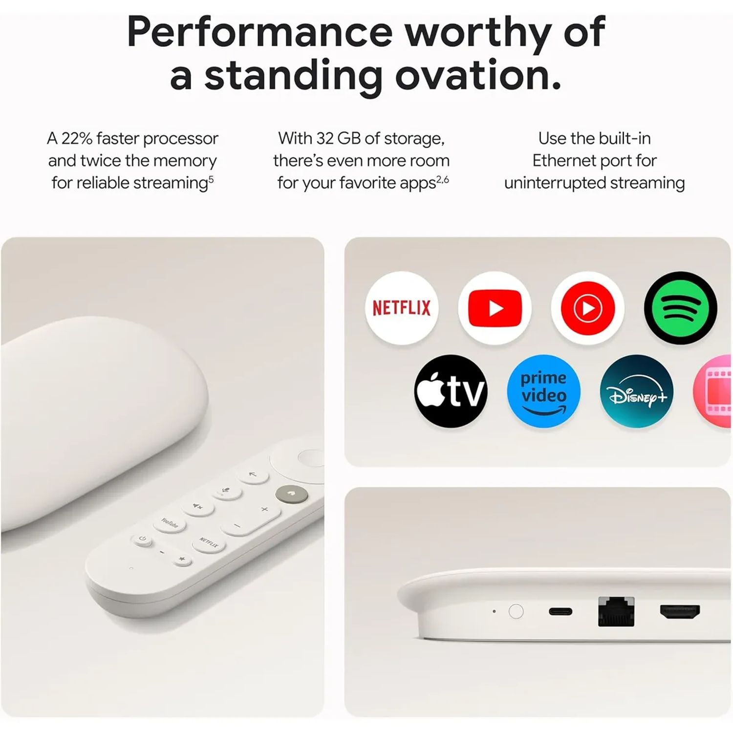 GOOGLE Google Chromecast TV Streamer 4K 2025 | Falabella Chile