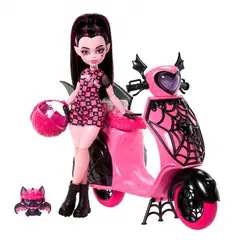 MONSTER HIGH - Draculaura vamptastic scooter jdr61