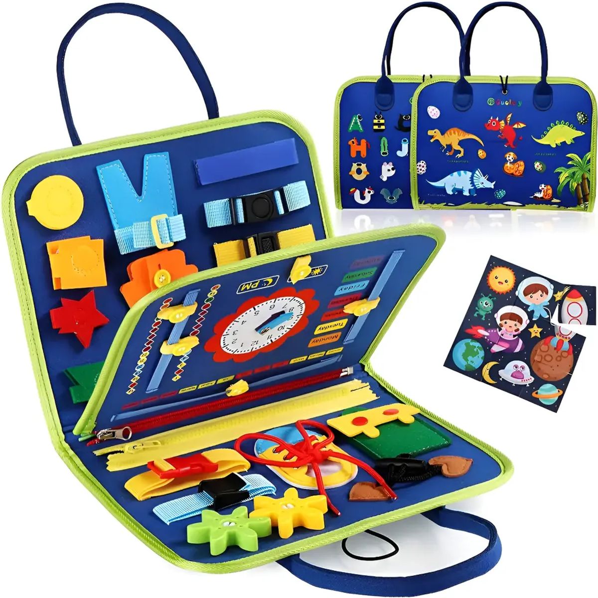 GENERICO - Tablero Sensoriales Interactivo Montessori Juego Educativo