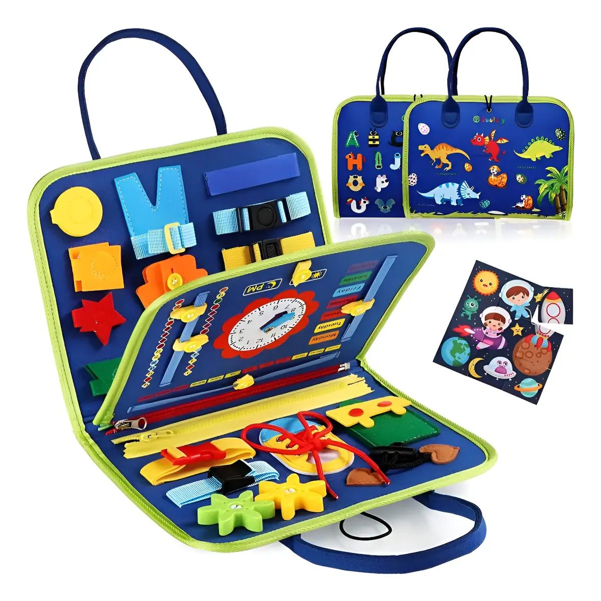 GENERICO - Tablero Sensoriales Interactivo Montessori Juego Educativo
