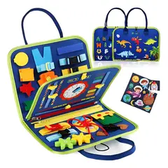 GENERICO - Tablero Sensoriales Interactivo Montessori Juego Educativo