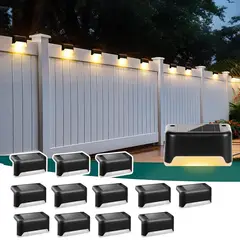 GENERICO - 12 Luces Solares Para Exteriores Impermeables Para Interior