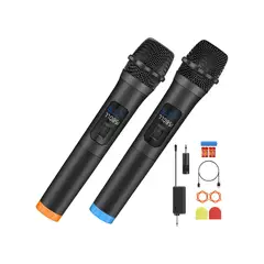 GENERICO - 2pcs Universal Micrófono Inalámbrico Profesional Karaoke Labg