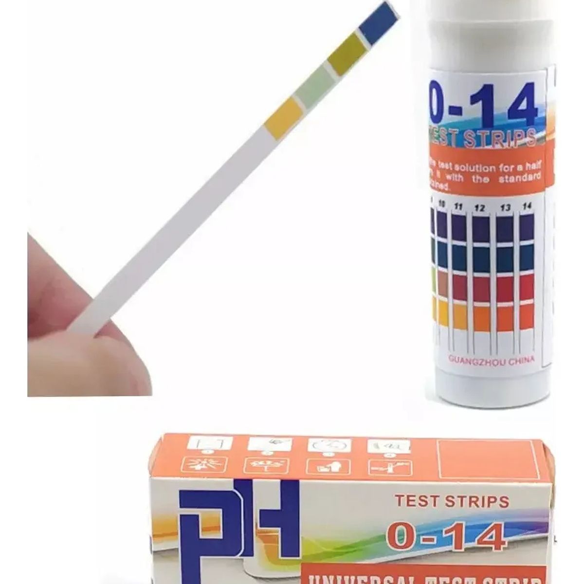 GENERICO - 150 Tiras Papel Medicion Ph Profesional  Rango 0-14