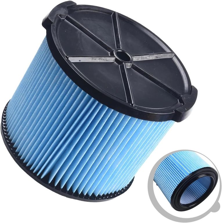 KUANGYE Filtro Compatible Con Ridgid Vf3500 Vac Compatibles Dif Modelos