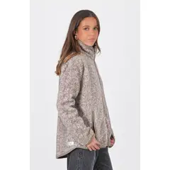 RAINDOOR - Chiporro Full Zipper Beige Melange Mujer