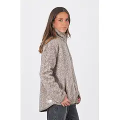 RAINDOOR - Chiporro Full Zipper Beige Melange Mujer
