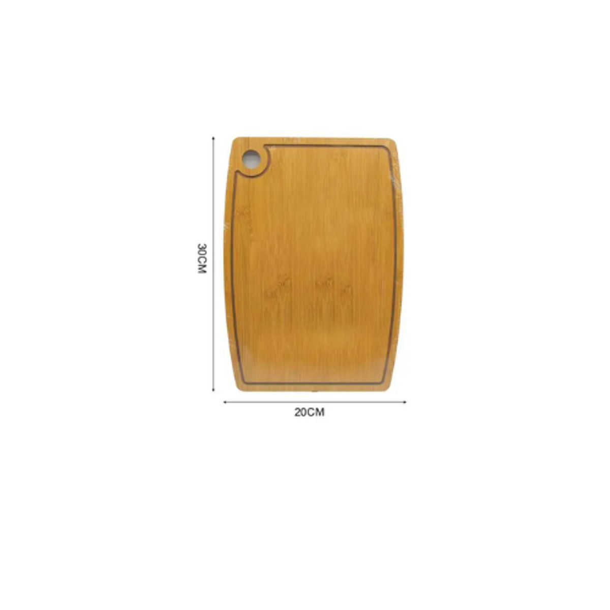 GENERICO - Tabla De Cortar 20X30CM Madera Cocina