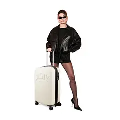 DKNY - Maleta Mediana Donna Karan Hot Town 20k blanca