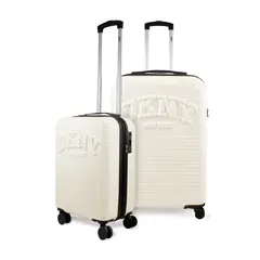 DKNY - Pack 2 Maletas Donna Karan Hot Town S 10k + L 23k blanca
