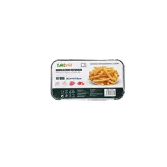 GENERICO - Bandeja Aluminio Rectangular 20.2X15.54.8CM 10pcs