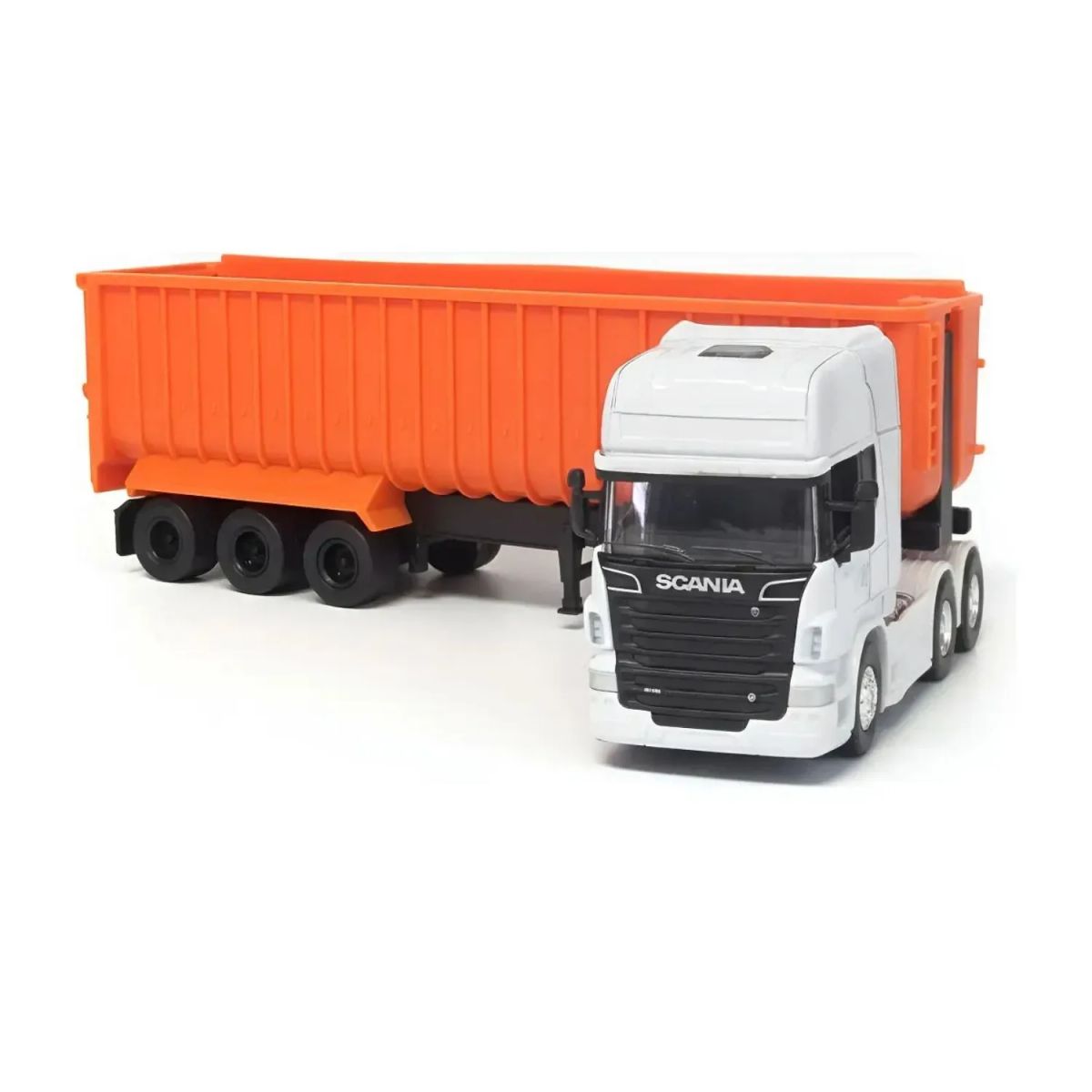 WELLY - CAMION SCANIA R730 A 6×4 CON BATEA 1.64