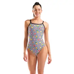 ARENA - Traje de baño mujer LightDrop Blanco
