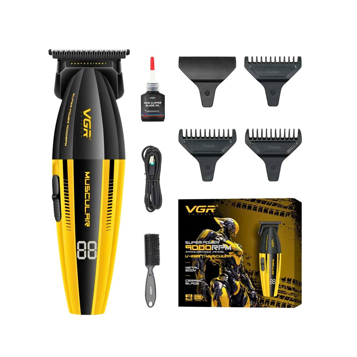 VGR - VGR Muscular Trimmer V-285T de 9000 RPM