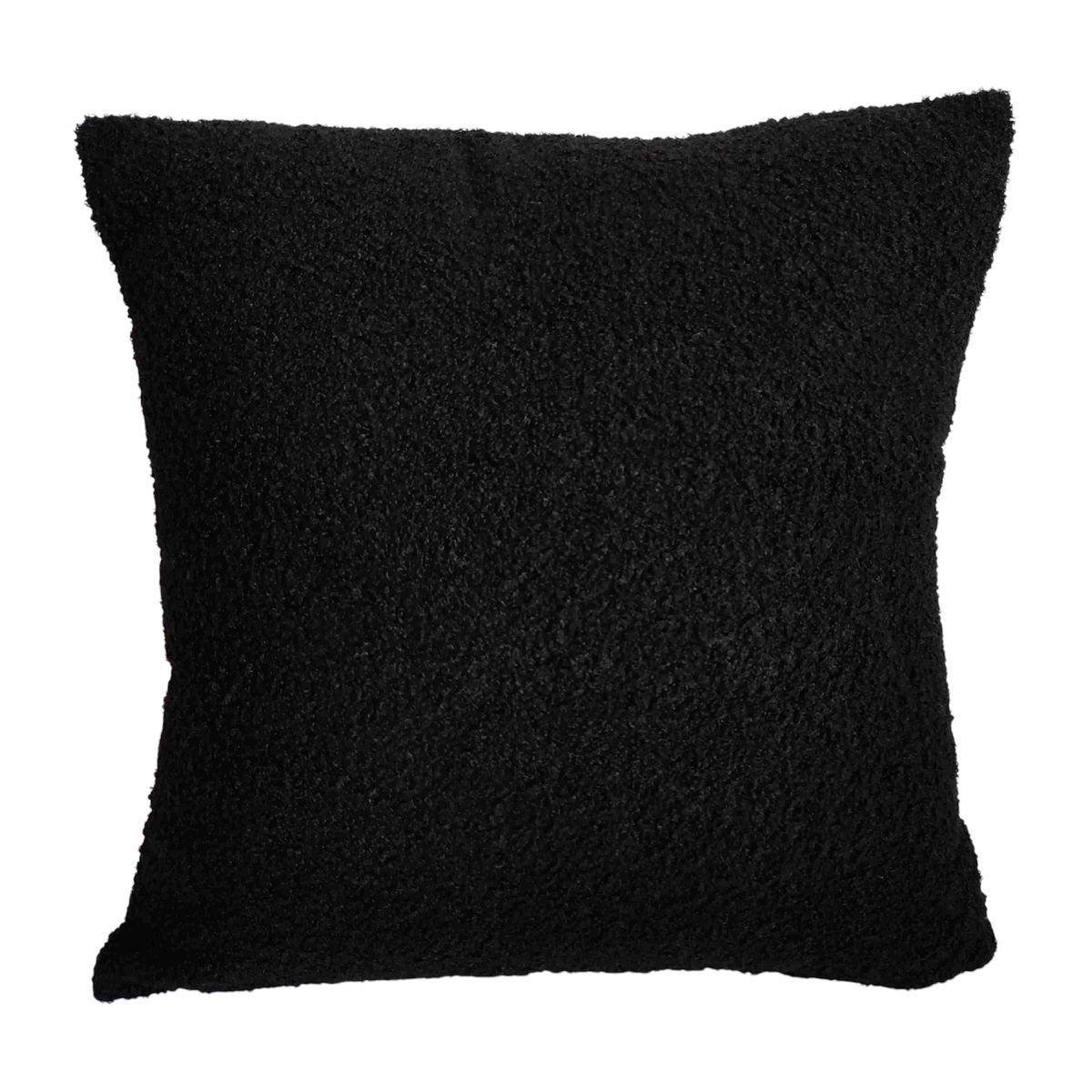 OKAY - Pack 2 Funda De Cojín Decorativo Con Chiporro 43x43 Cm Negro