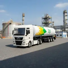 WELLY - CAMION MAN TGX XXL 6×4 CON SEMIRREMOLQUE ESTANQUE BP 164