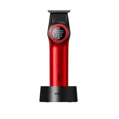 VGR - Trimmer Profesional V977 Recargable 8000RPM Rojo