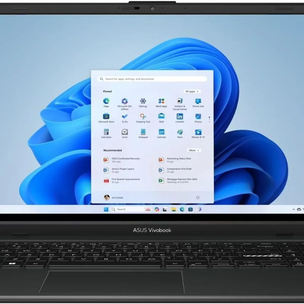 ASUS - Notebook Asus VivoBook Go AMD Ryzen 5 40 512GB SSD 8GB 15.6" (1920x1080) WIN11 MIXED BLACK