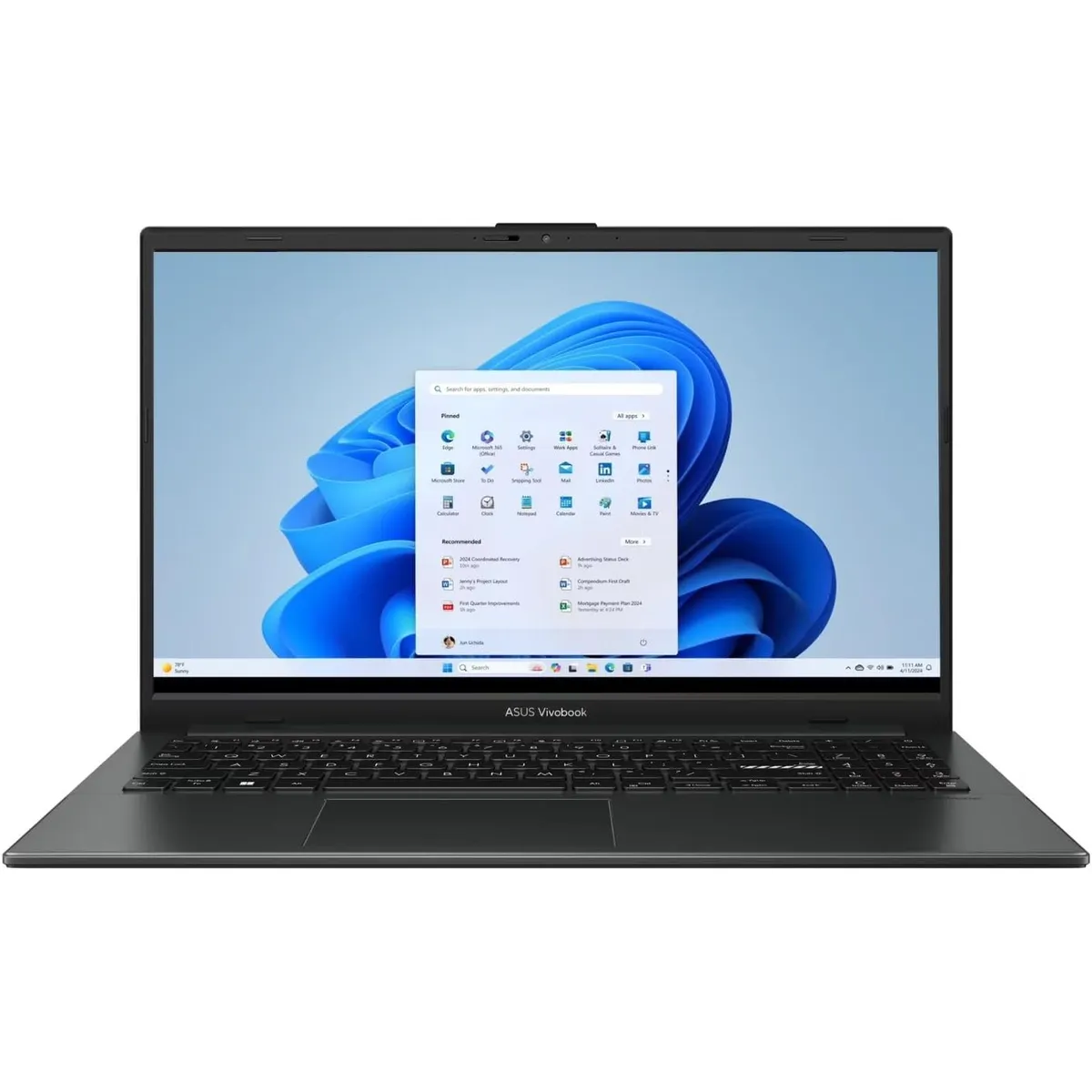 ASUS - Notebook Asus VivoBook Go AMD Ryzen 5 40 512GB SSD 8GB 15.6" (1920x1080) WIN11 MIXED BLACK
