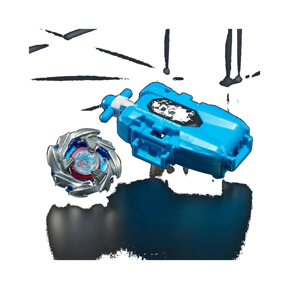 BEYBLADE - (BEYBLADE) BEYBLADE BBX DELUXE STRING LAUNCHER DRAGOON