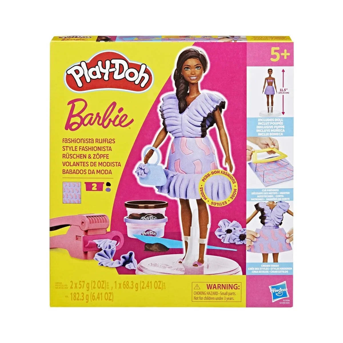 PLAY DOH - PLAY-DOH BARBIE MUÑECAS - VOLANTES DE MODISTA