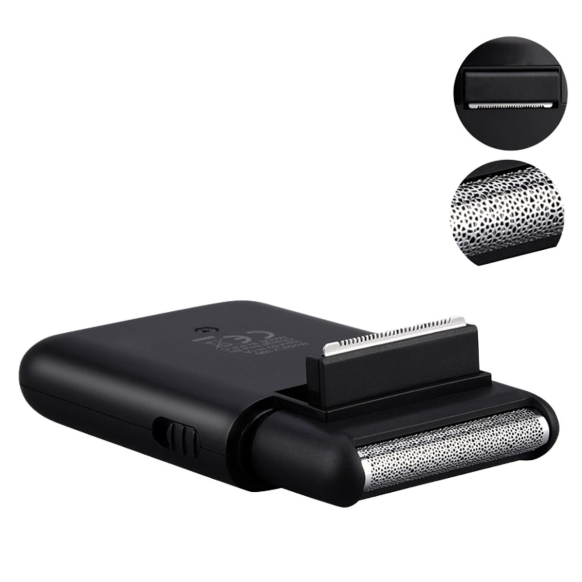 VGR - Afeitadora Mini Shaver y Trimmer VGR390 Viaje Recargable