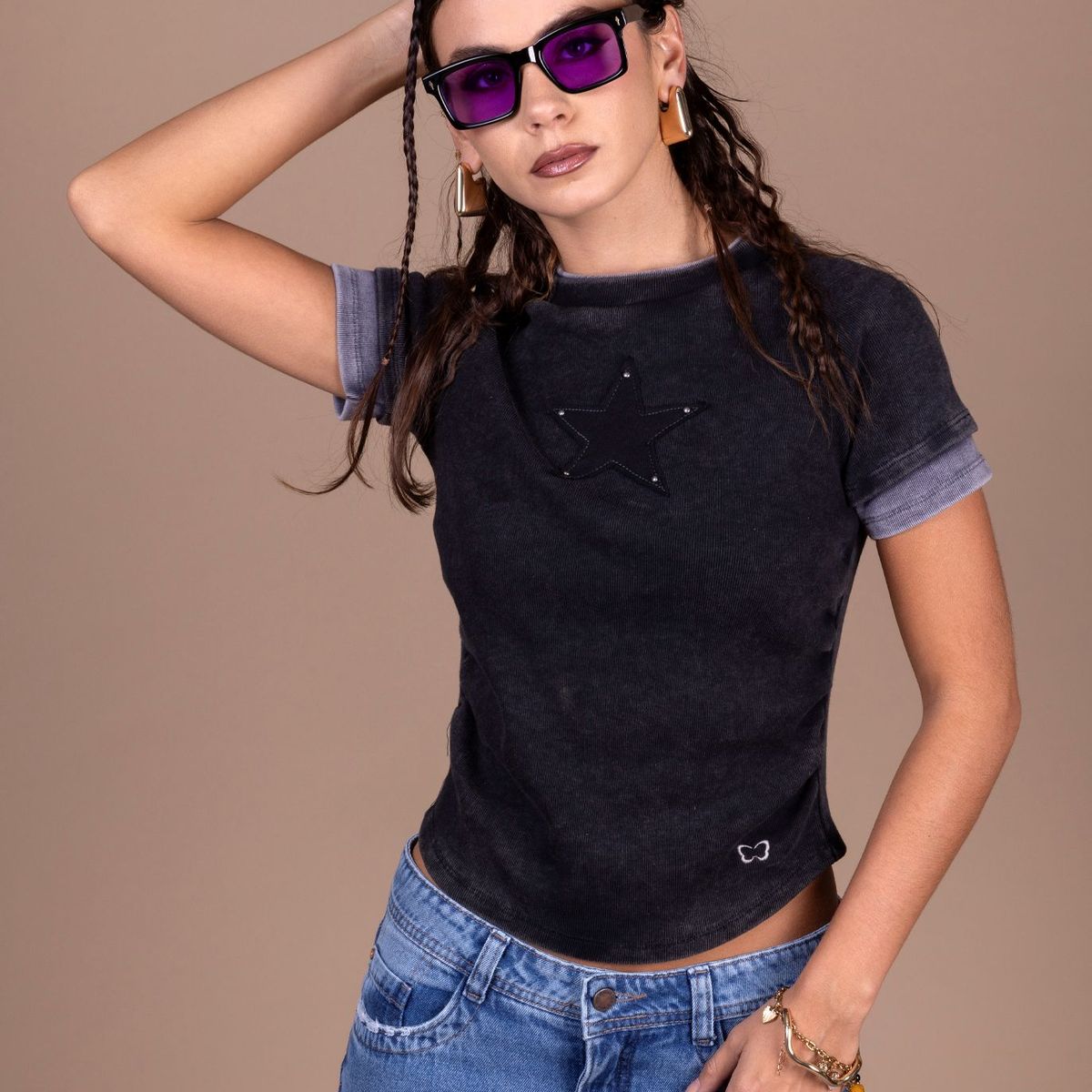 EFESIS - Polera Regular Manga Corta Mujer