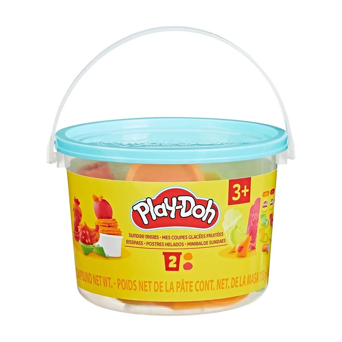 PLAY DOH - PLAY DOH MINI BALDE - POSTRES HELADOS