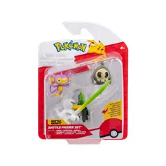 POKEMON - (POKEMON) PACK 3 FIGURAS - AIPOM - SIRFETCH´D - DUSKULL