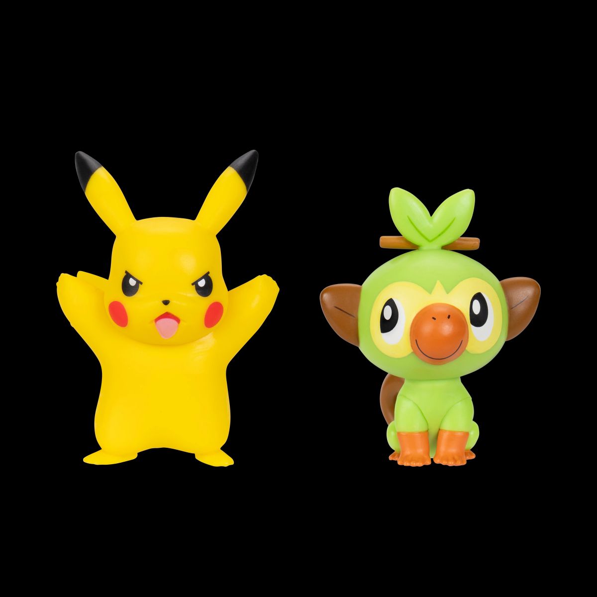 POKEMON - (POKEMON) POKEMON SET FIGURAS DE BATALLA - PIKACHU - GROOKEY