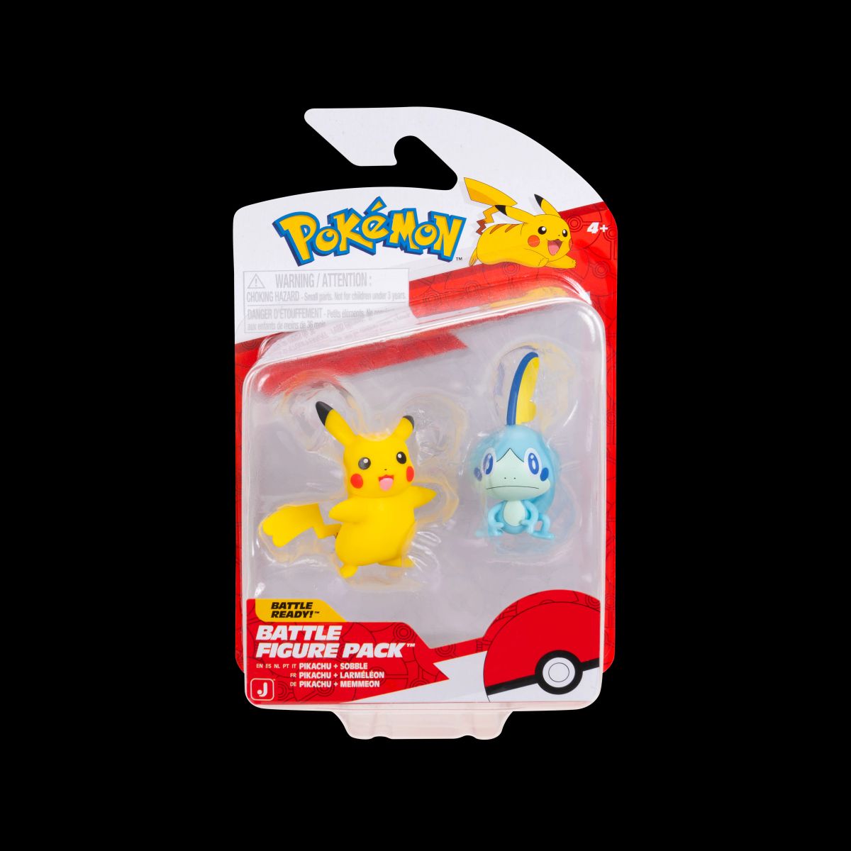 POKEMON - (POKEMON) POKEMON SET FIGURAS DE BATALLA - PIKACHU - SOBBLE