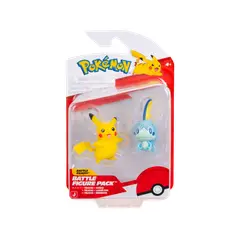 POKEMON - (POKEMON) SET FIGURAS DE BATALLA - PIKACHU - SOBBLE