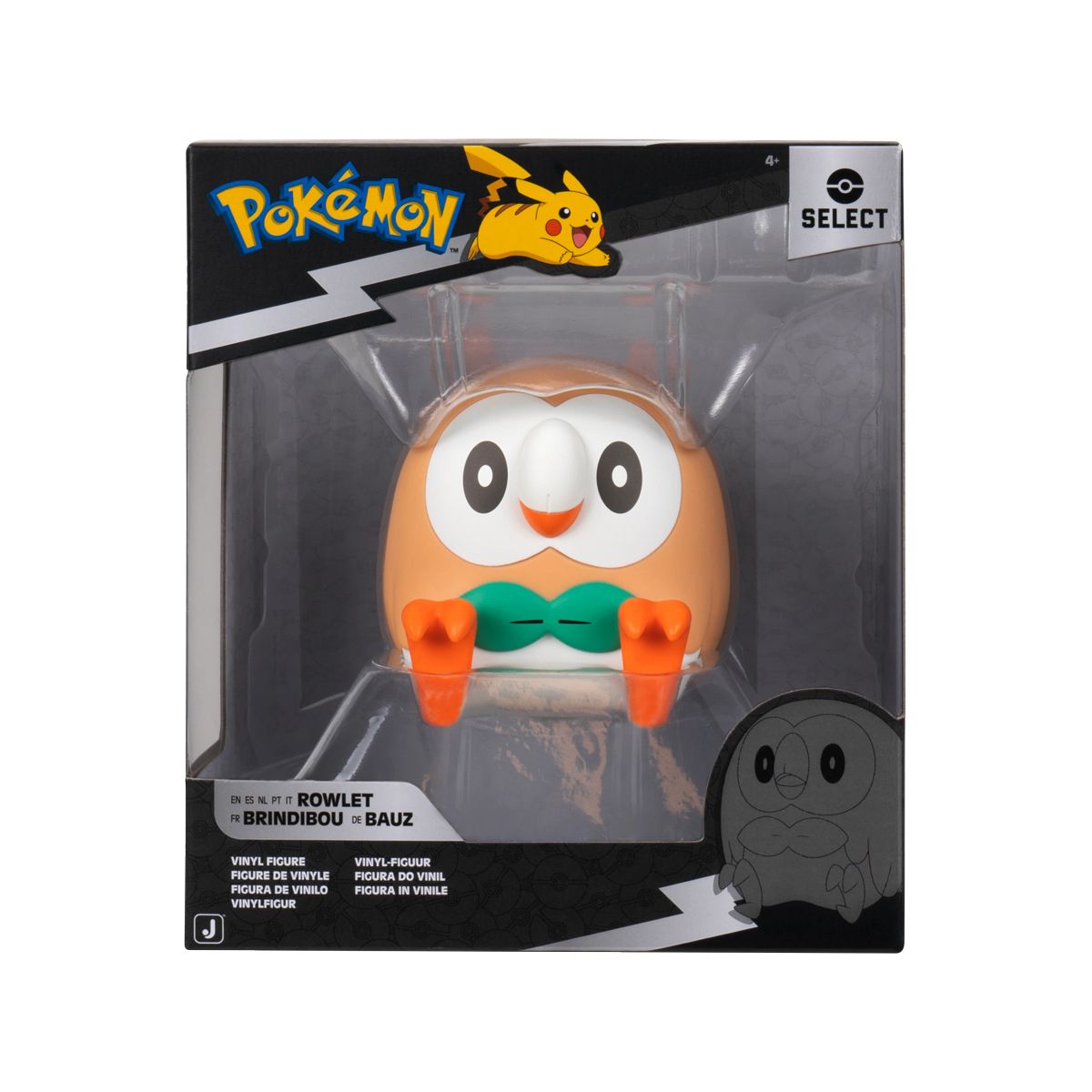 POKEMON - (POKEMON) FIGURA VINILO 10 CM. POKEMON - ROWLET