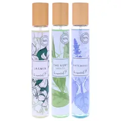 GENERICO - Les Essentials Set Unisex Patchouli Jasmin Thé Vert 3 Pzs