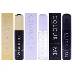 MILTON LLOYD - Colour Me Gold and Colour Me White with Colour Me Black Gift Set Hombre 3 Piezas EDP EDP
