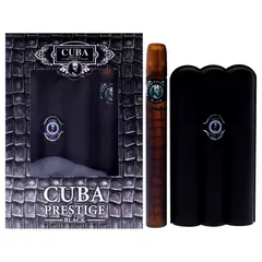 CUBA - Prestige Black Gift Set Hombre 2 Piezas EDT 89 ml EDT + 35 ml EDT