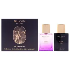 GENERICO - Perfume Luxury Him and Her Set de Regalo 2 Piezas - Bellavita