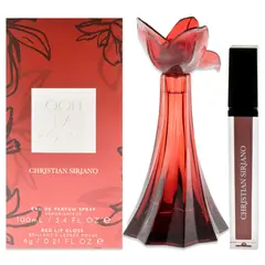 CHRISTIAN SIRIANO - Ooh La Rouge Gift Set Mujer 2 Piezas EDP 101 ml EDP + 6.2 ml Red Lip Gloss