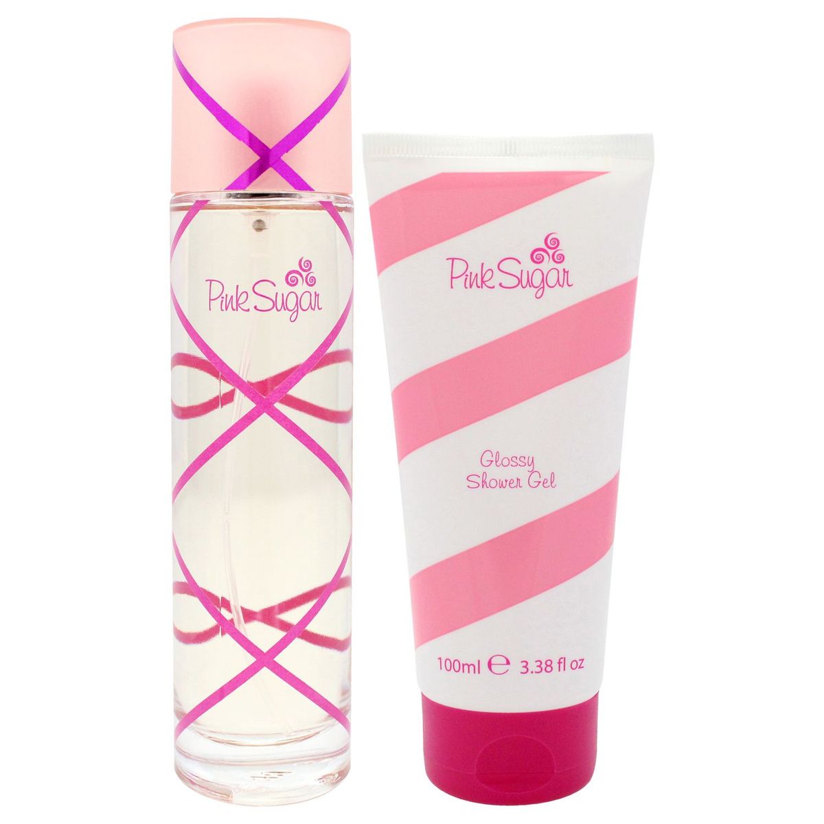 AQUOLINA - Aquolina Pink Sugar Gift Set Mujer 2 Piezas EDT 101 ml EDT + 101 ml Glossy Shower Gel
