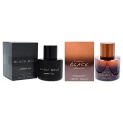 KENNETH COLE - Gift Set Hombre 2 Piezas EDP 101 ml Black Bold EDP + 101 ml Cooper Black EDT
