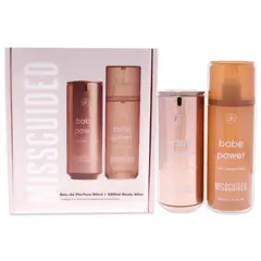 MISSGUIDED - Babe Power Gift Set Mujer 2 Piezas EDP 80 ml EDP + 219 ml Body Mist