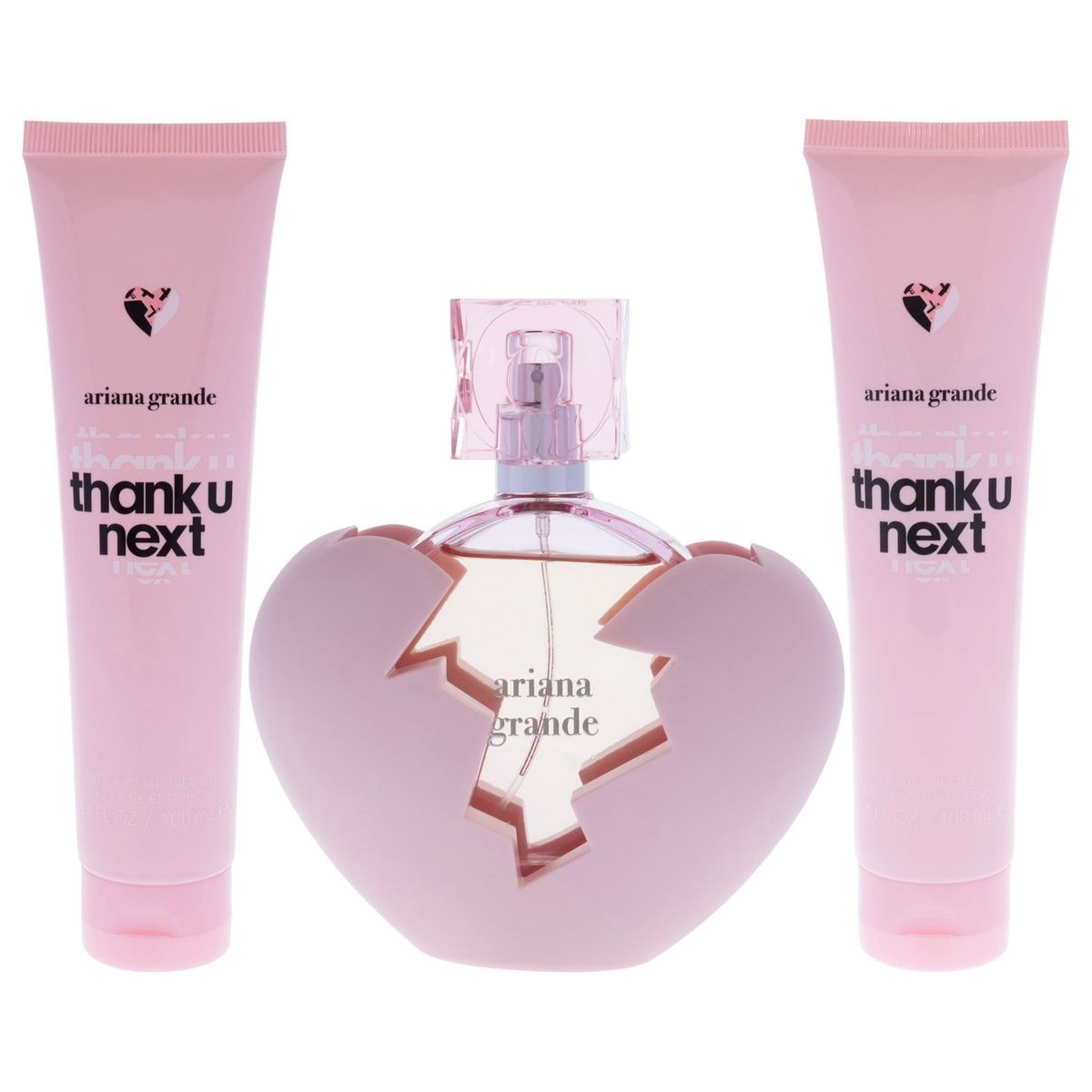 ARIANA GRANDE - Ariana Grande Thank U Next Mujer 3 Piezas EDP 101 ml EDP + 101 ml Body Souffle + 101 ml Shower Gel