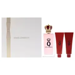 DOLCE&GABBANA - Dolce and Gabbana Q Gift Set Mujer 3 Piezas EDP 98 ml EDP + 50 ml Shower Gel + 50 ml Body Lotion